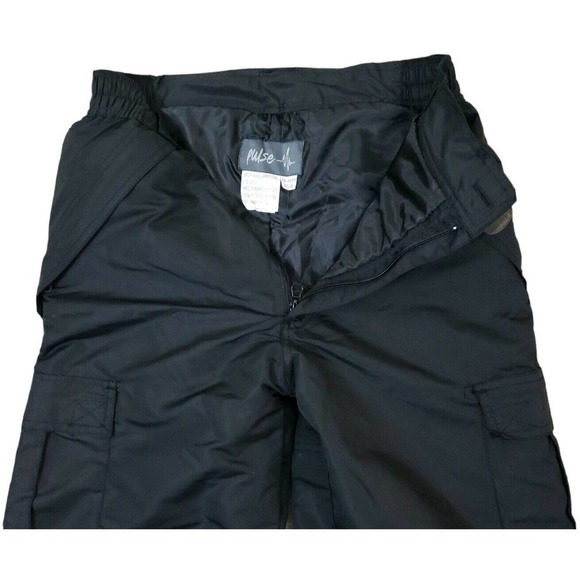 PULSE ~Boys Size XL (18)~ Black Insulated Snow/Snowboard Pants Cargo. - Picture 3 of 16